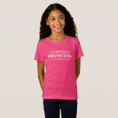 T-Shirt : The Birthday PRINCESS (pink) Tシャツ (正面フル)