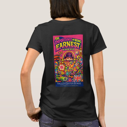 T-Shirt The Importance of Being Earnest Tシャツ (裏面)