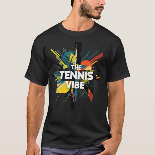 T-Shirt The Tennis Vibe Tシャツ (正面)