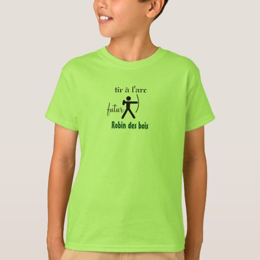 t-shirt tir à l'arc tシャツ (正面)