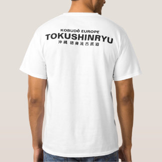 T-Shirt Tokushinryu, Kobudo, Europe, white Tシャツ