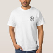 T-Shirt Tokushinryu, Kobudo, Europe, white Tシャツ (正面)