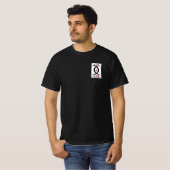 T-Shirt Tokushinryu, Kobudo, Japan, black Tシャツ (正面フル)