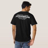 T-Shirt Tokushinryu, Kobudo, Joshinkan, black Tシャツ (裏面フル)
