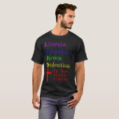 T-shirt tridentinische Messe Tシャツ (正面フル)