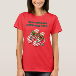 T-Shirt-Tropical Christmas Family T Shirts Tシャツ