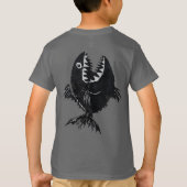 T-shirt Two scary fish, tattoo style, personalized Tシャツ (裏面)