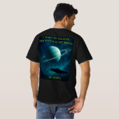 T-shirt — UFO, UAP Believe Tシャツ (裏面フル)