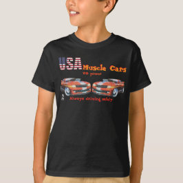 T-Shirt USA muscle cars Tシャツ