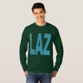 T-shirt vert foret  manches longues  LAZIO  GOLF Tシャツ (正面フル)