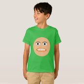 T-shirt vert trèfle pour enfants  HUMOUR  KIDS  Tシャツ (正面フル)