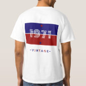 T-shirt VINTAGE 1971 Tシャツ (裏面)