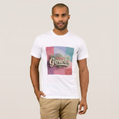 T-shirt "Vintage Gower"  Tシャツ (正面フル)