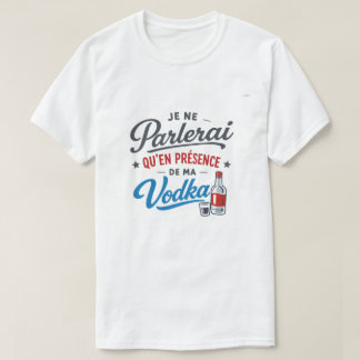 T-shirt Vodka Tシャツ