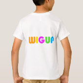 T-shirt WIGUP Tシャツ (裏面)