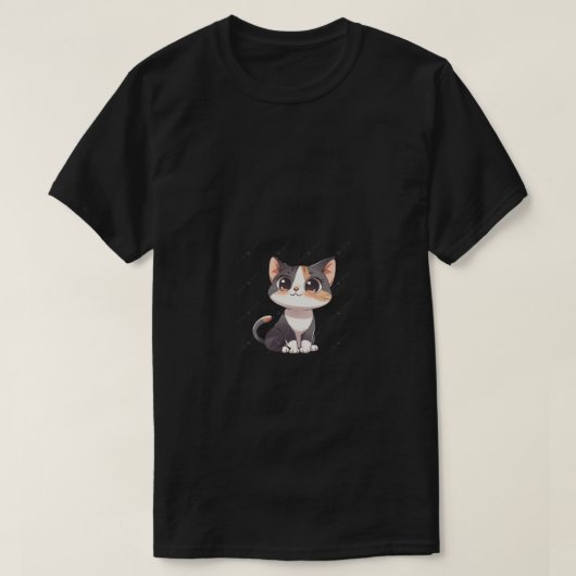 T shirt With Caty Design Tシャツ (デザイン正面)