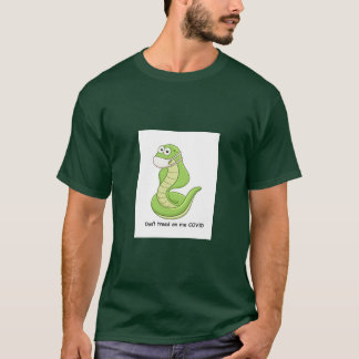 T - Shirt with Covid Message Tシャツ