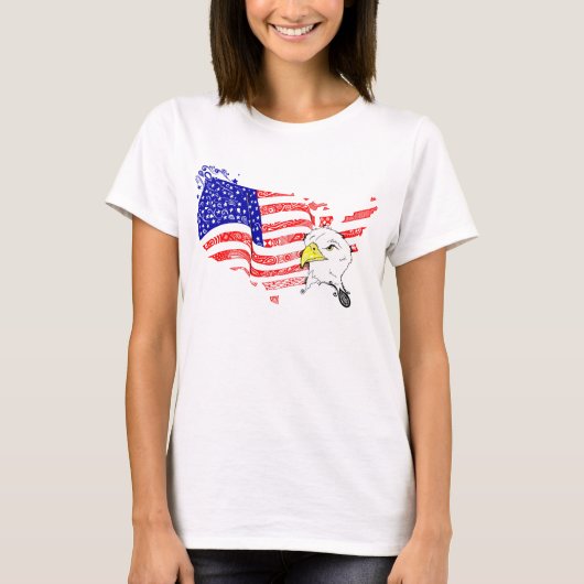 T-shirt woman USA Tシャツ (正面)