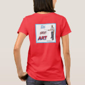 T-Shirt Women Art History Complete Tシャツ (裏面)