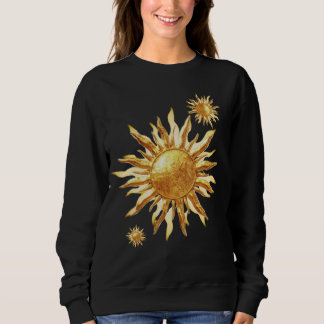 T-shirt Women Sun Design 2026 スウェットシャツ