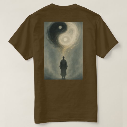 T-shirt Yin-Yang Tシャツ (デザイン裏面)