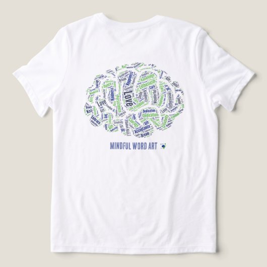 T-Shirt You Are Loved トライブレンドＴシャツ (デザイン裏面)