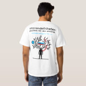 T-shirt — Yttrandefrihet Tシャツ (裏面フル)