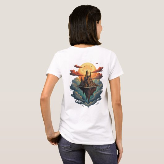 T-shirt Zelara pour femme Tシャツ (裏面フル)
