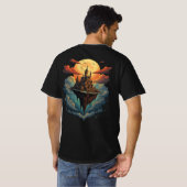 T-shirt Zelara pour homme Tシャツ (裏面フル)