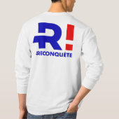 T-shirt Zemmour président 2022 Tシャツ (裏面)