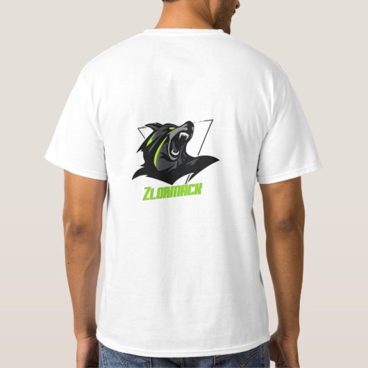 T-Shirt Zlornation - Gamer Recto Verso Tシャツ (裏面)
