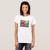 T-Shirt zwei Hagebutten mit Sonnenstrahl Tシャツ (正面フル)