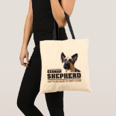 T-shirtBagジャーマン・シェパード トートバッグ (正面(商品))
