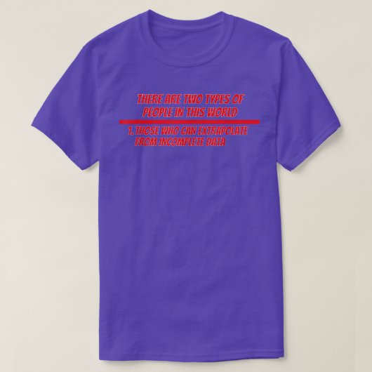 T ShirtData Science Shirt519を外挿 Tシャツ (デザイン正面)