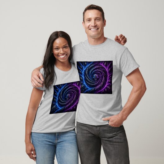T-ShirtFire vs Ice Skull Vortex Optical Illusion | Tシャツ (ユニセックス)