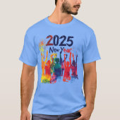 T-Shirts Nouvel An 2025 Tシャツ (正面)