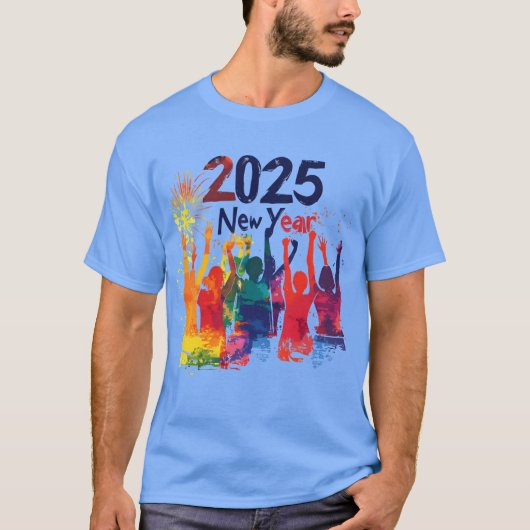 T-Shirts Nouvel An 2025 Tシャツ (正面)