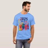 T-Shirts Nouvel An 2025 Tシャツ (正面フル)