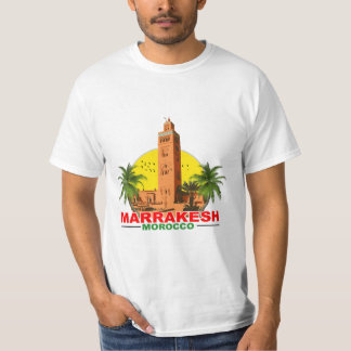 T-shirts of citys of morocco tシャツ
