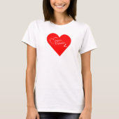 T-shirts Saint Valentin Tシャツ (正面)