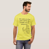 T-shirts : Strength is Power . Tシャツ (正面フル)