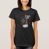 T-shirts with Love skull drawings Tシャツ (正面)