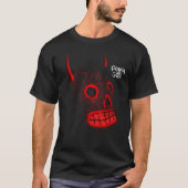 T-shirts with skull drawings tシャツ (正面)