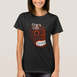 T-shirts with skull drawings tシャツ