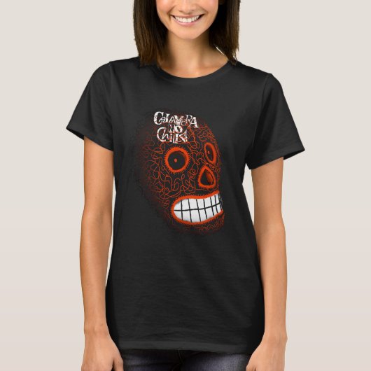 T-shirts with skull drawings tシャツ (正面)