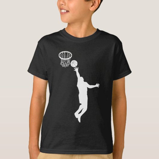 T-Shirtwatercolor basketball, basketball, basket, Tシャツ (正面)