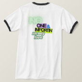 T-short Tシャツ (デザイン裏面)