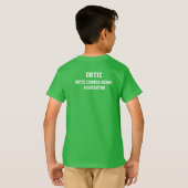 T-Sirtを訓練している子供OCBA Tシャツ (裏面フル)