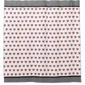 T&Tハート シャワーカーテン (正面)