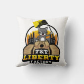 T&Tリバティファクトリー装飾用クッション クッション (裏面)